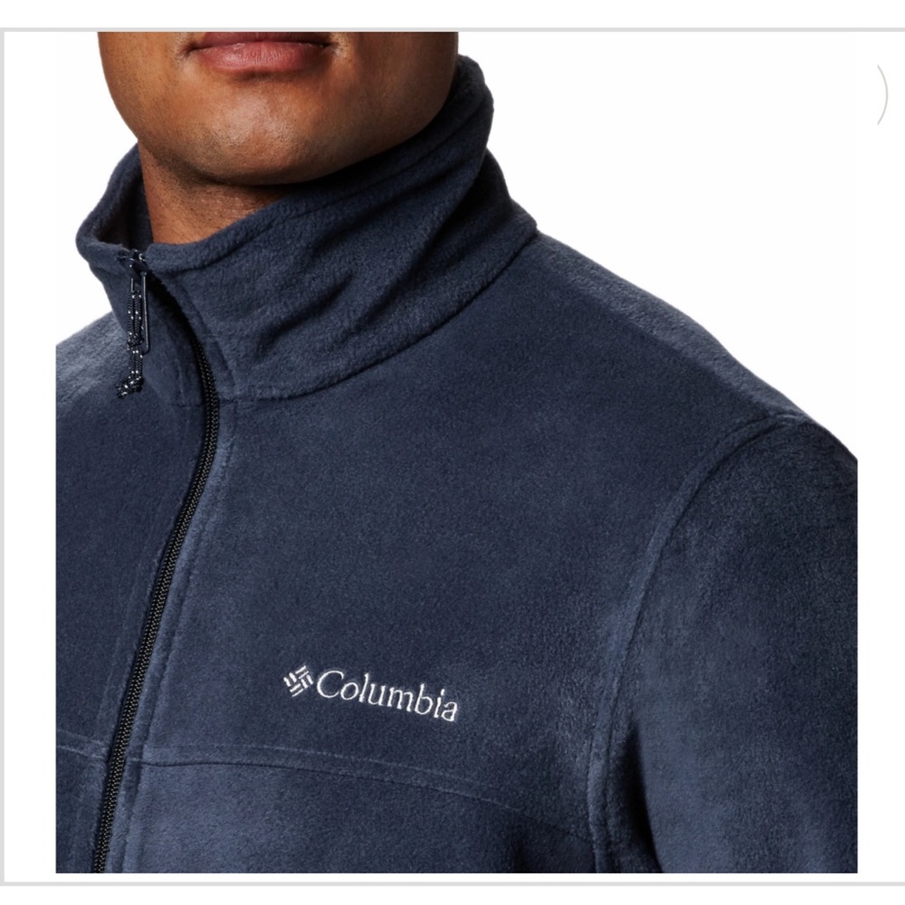 Columbia Men's Steens Mountain Full-Zip Fleece Jacket Collegiate Navy XL - Picture 3 of 15